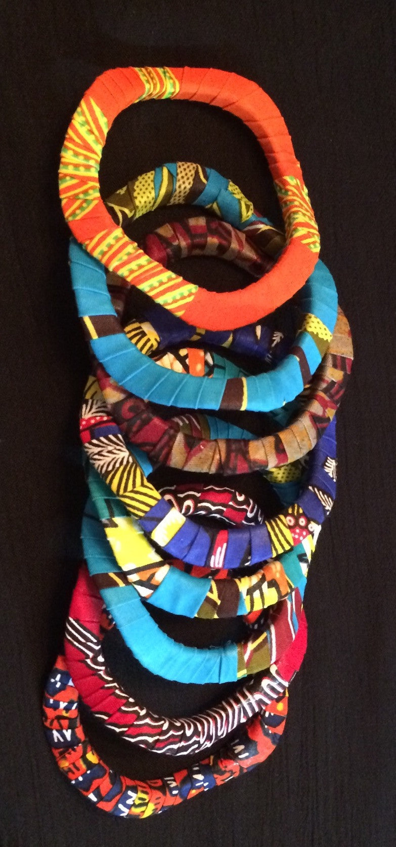 Kitenge Swirl Bracelet - Natural Couture