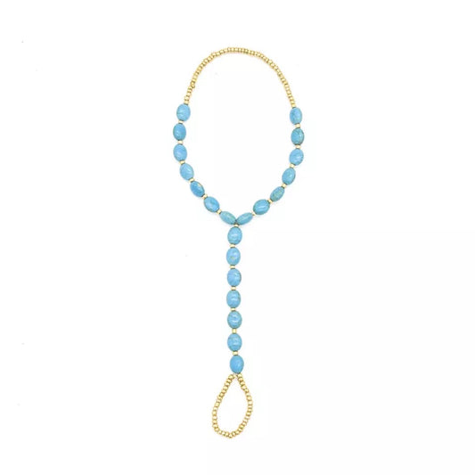 Bohemian Opal Anklet