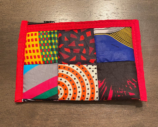 Queen Kitenge Cloth Coin Purse