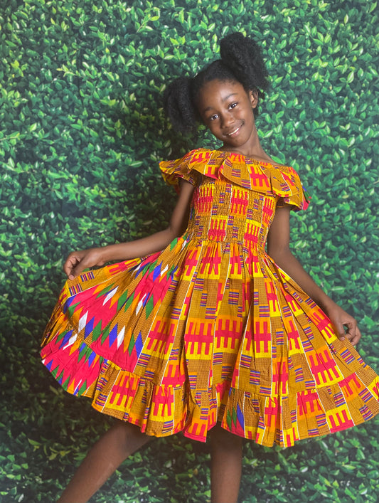 Girl’s Smocked Dress