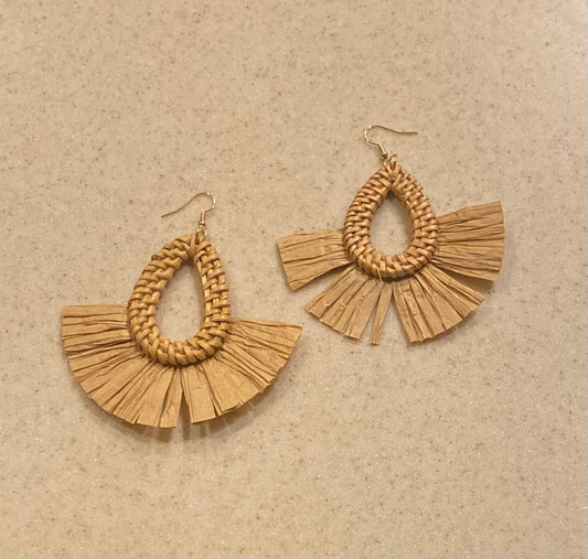 Natural Earth Goddess Earrings