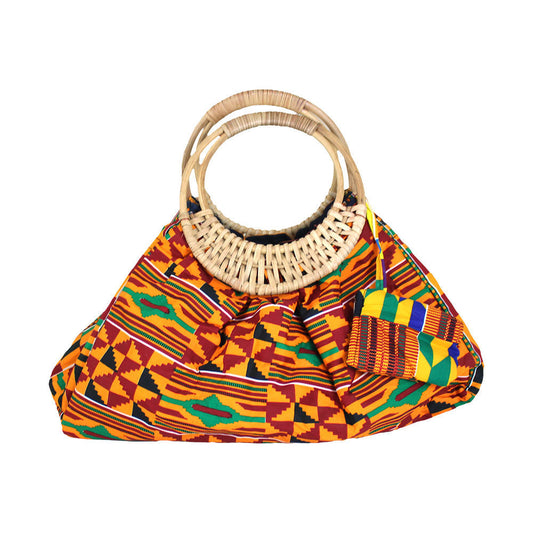 African Kente Cloth Purse