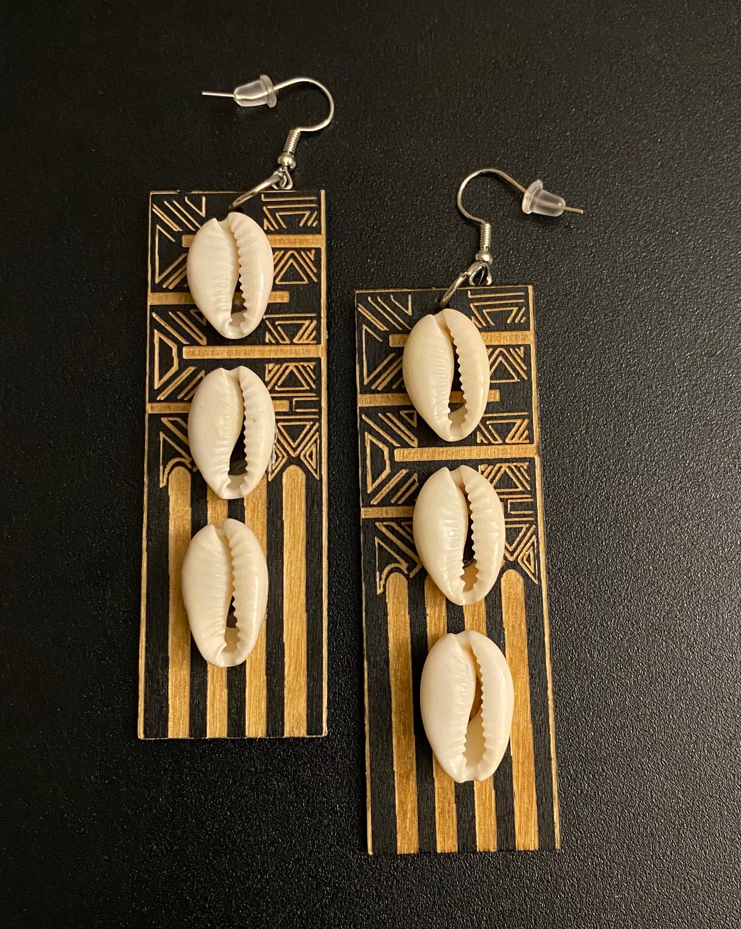 Cowrie Couture Earrings