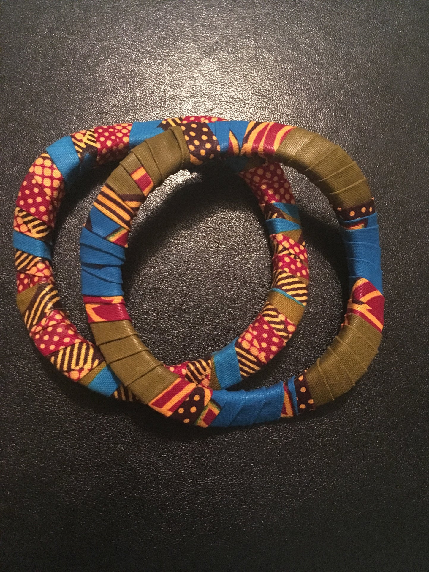 Kitenge Swirl Bracelet - Natural Couture