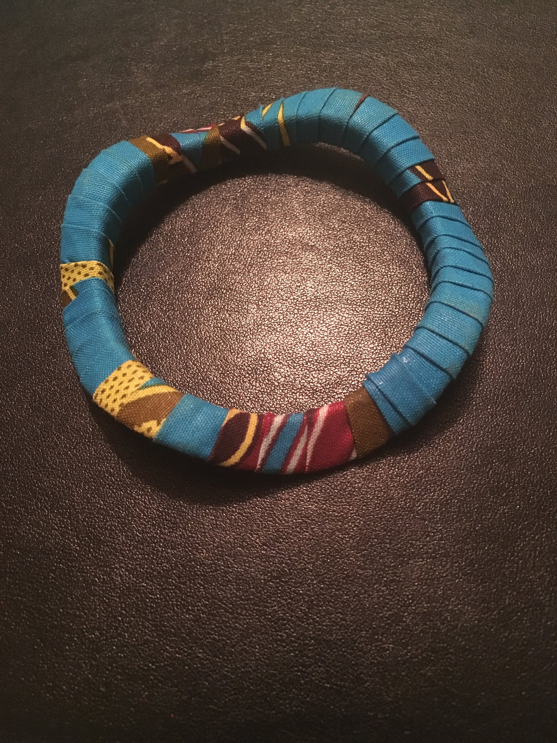 Kitenge Swirl Bracelet - Natural Couture