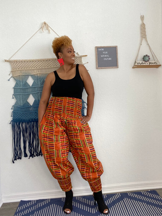 Kente Harem Pants