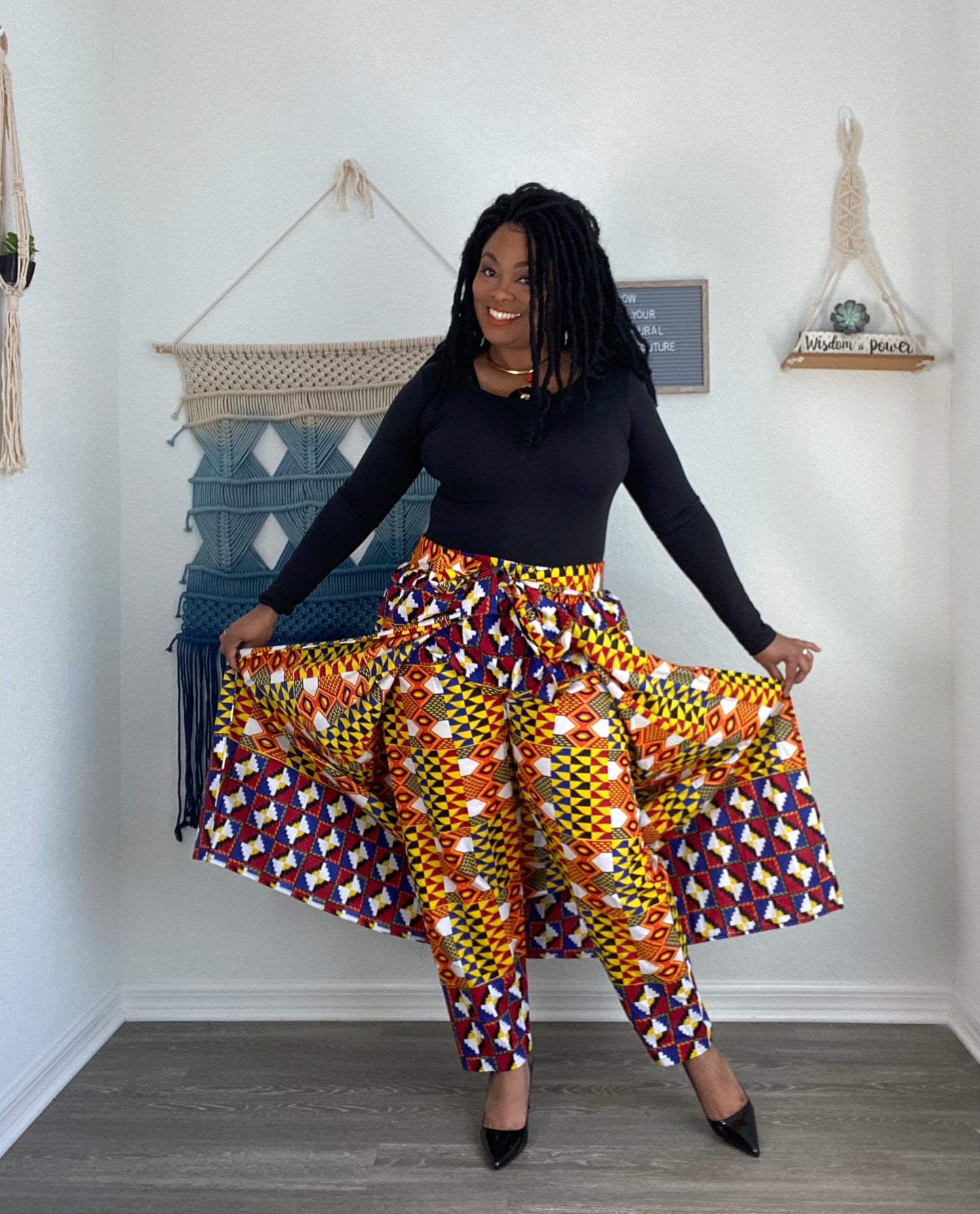 Kente Wrap Pants