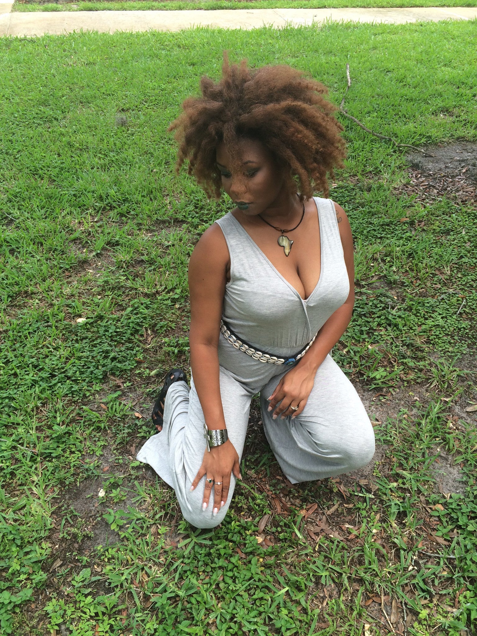 Royal Cowrie Shell Belt - Natural Couture