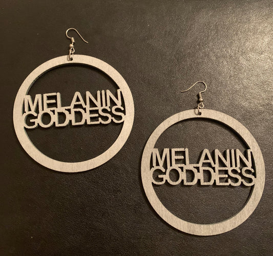 Melanin Goddess Earrings - Natural Couture