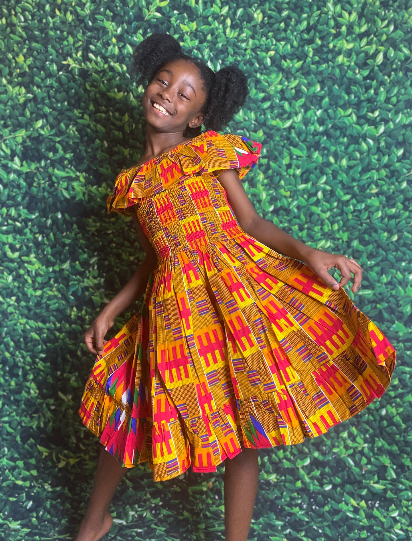 Girl’s Smocked Dress
