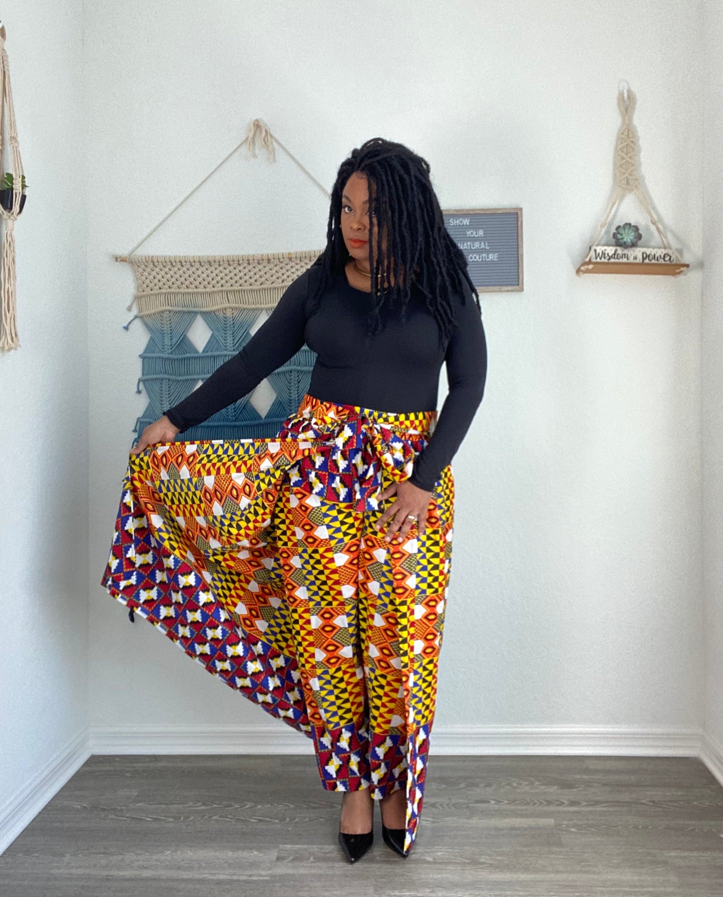 Kente Wrap Pants