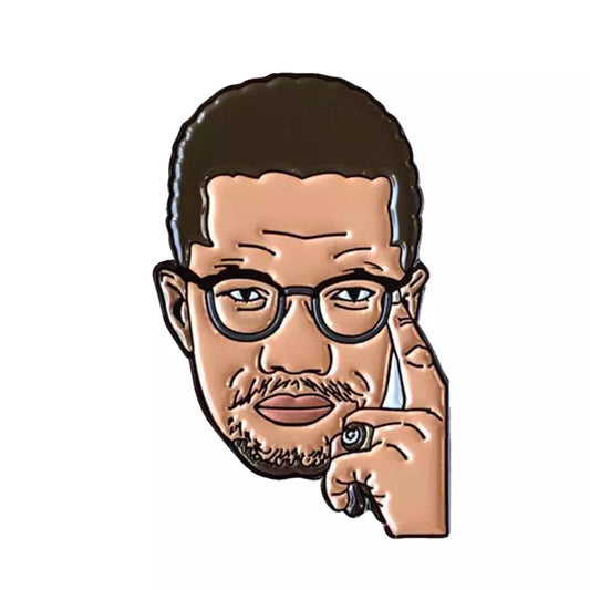 Malcolm X Lapel Pin