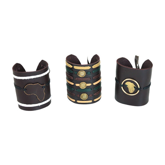 Leather Warrior Bracelet