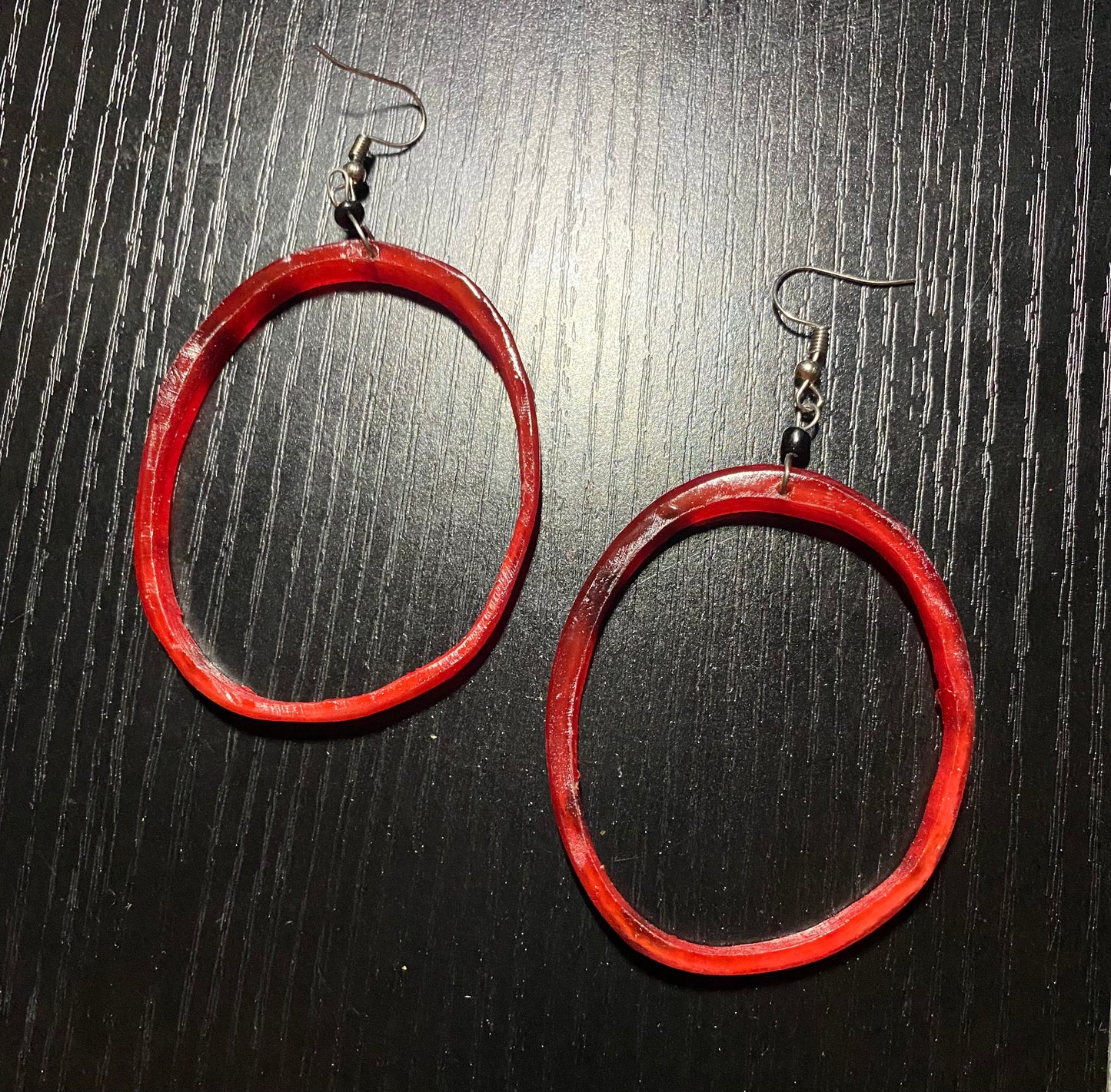 Queen Hoop Earrings
