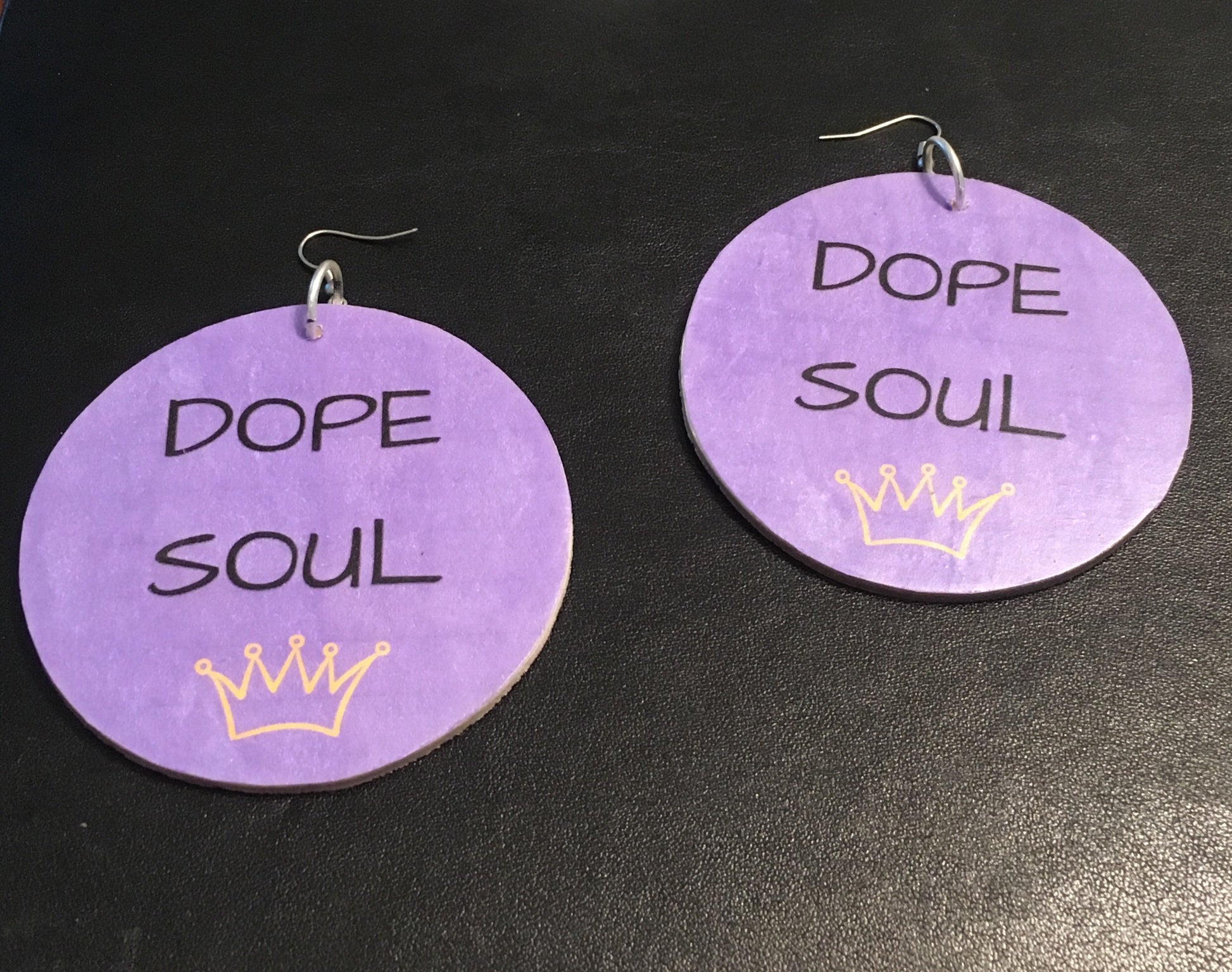 Dope Soul Earrings - Natural Couture