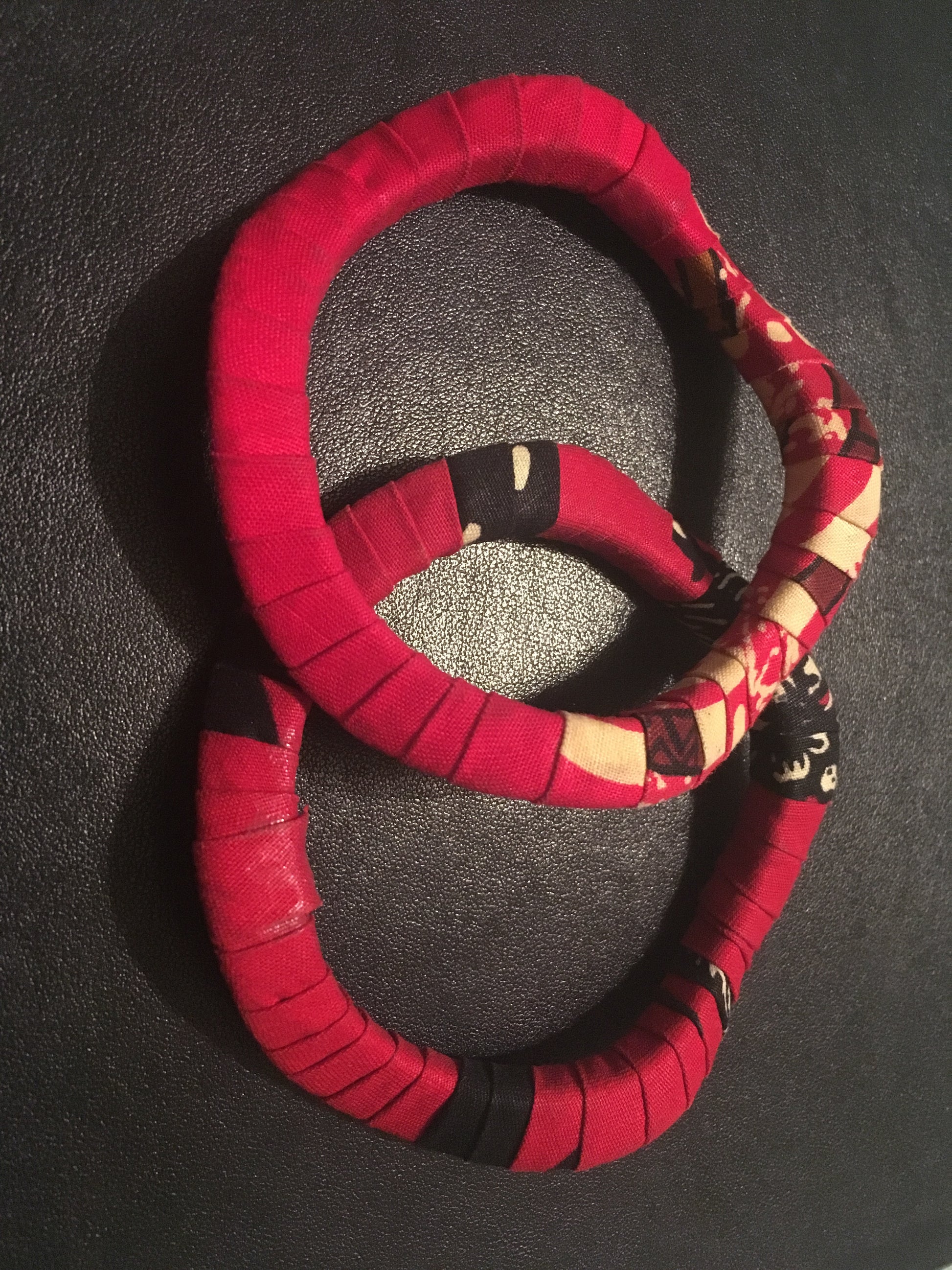 Kitenge Swirl Bracelet - Natural Couture